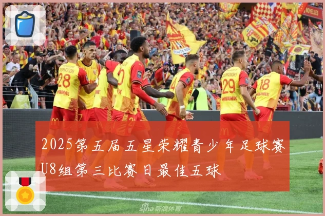 2025第五届五星荣耀青少年足球赛U8组第三比赛日最佳五球